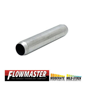 FLOW MASTER / t[}X^[ Slimline }t[ #13530320 Center in 3.5"/Center out 3.5" - Mild/Moderate Sound