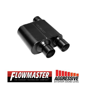 FLOW MASTER / t[}X^[ X[p[ 10 }t[ 8425810 Offset in 2.50"/Offset out 2.50" - Aggresive Sound