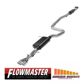 【5/25限定★エントリー必須！2人に1人ポイントバック！】【FLOWMASTER 正規品】アメリカンサンダーキャタバックエキゾーストシステム 14-19y フィエスタ ST 1.6L ターボ 817784 フローマスター