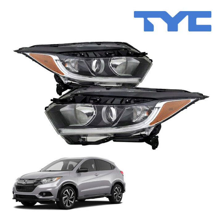 楽天市場】19-21y ホンダ ヴェゼル/HR-V RU系 US仕様 ハロゲンヘッド 