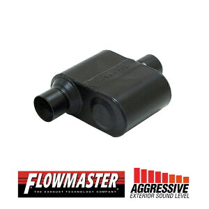 FLOW MASTER / t[}X^[ X[p[ 10 }t[ 409S 842516 Offset in 2.5"/Center out 2.5" - Aggresive Sound