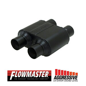 FLOW MASTER / t[}X^[ X[p[ 10 }t[ #8425154 Dual in 2.50"/Dual out 2.50" - Aggresive Sound