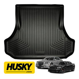 【HUSKY LINERS 正規品】WETHERBEATER オールウェザー トランクライナー ラゲッジマット カーゴマット カーゴプロテクター ブラック 40031 11-22y クライスラー 300 | 11-23 ダッジ チャージャー ハスキーライナーズ