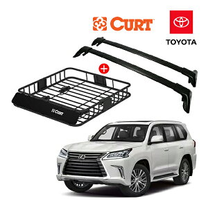 �y�y�V���������}���\�����G���g���[��P10�{�I�zUS���N�T�X���� LX570 200�n �x�[�X�L�����A + CURT�� ���[�t���b�N 18115 �Z�b�g �N���X�o�[ ���[�t�L�����A ���[�t�o�X�P�b�g �t�b�g ���[�t�o�[ 