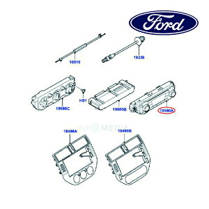 �t�H�[�h���� A/C�R���g���[�� �X�C�b�` 1701140 10-12y �N�[�K