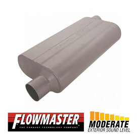 FLOW MASTER / フローマスター 50 デルタ フロー マフラー #942553 Offset in 2.50"/Offset out 2.50" - Moderate Sound シボレー/ポンティアック カマロ/ファイヤーバード