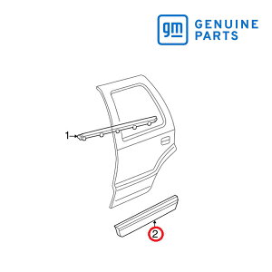 GM���� ���A�h�A �T�C�h���[�� �K�[�j�b�V�� ���� �^�]�ȑ� LH 88944487 00-04y �T�o�[�o��