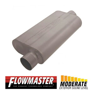 FLOW MASTER 50 f^ t[ }t[ - 3.00 Offset In / 3.00 Center Out - Moderate Sound