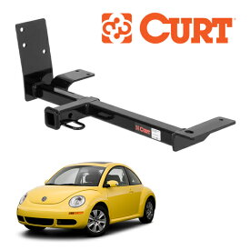 【CURT 正規品】VW フォルクスワーゲン ニュービートル 9C系 | ニュービートル カブリオレ 1Y系 | ゴルフ 4 1J系 クラス1 ヒッチメンバー 1-1/4インチ角 11066
