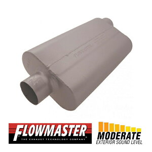 FLOW MASTER / t[}X^[ 50 f^ t[ }t[ #943052 Center in 3.00"/Offset out 3.00" - Moderate Sound