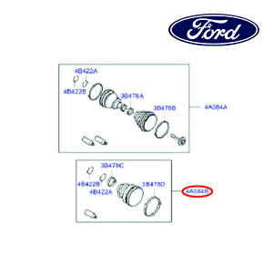 �t�H�[�h���� �h���C�u�V���t�g�u�[�c �C���i�[�L�b�g CN154A084BA 13y- ECOSPORT �G�R�X�|�[�c