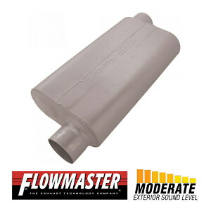 FLOW MASTER / t[}X^[ 50 f^ t[ }t[ #943053 Offset in 3.00"/Offset out 3.00" - Moderate Sound V{[/_bW/|eBAbN J}/`W[/t@C[o[h