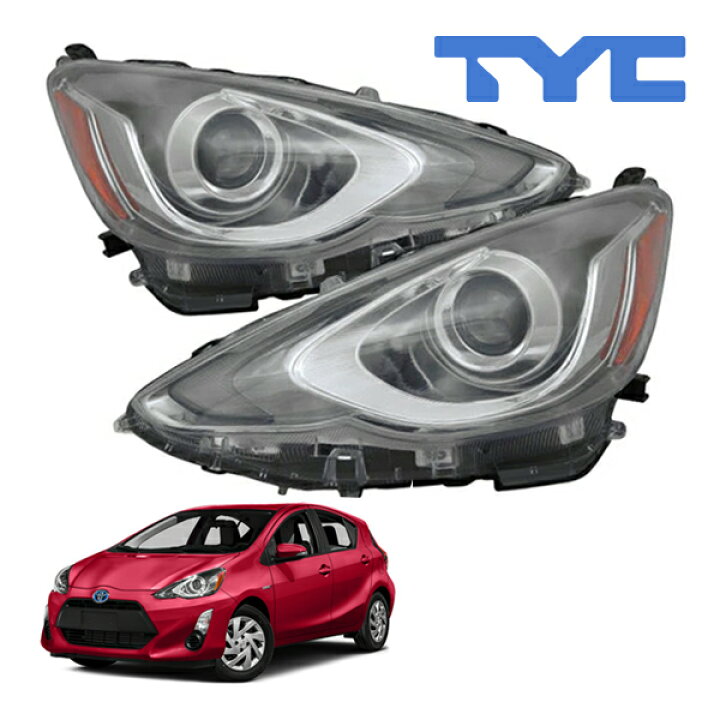 楽天市場】15-17y トヨタ アクア/プリウスC 10系 中期 US仕様 LED 