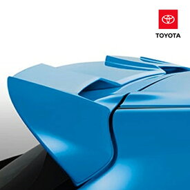 【楽天スーパーセール★エントリーでP10倍！】USトヨタ純正 カローラスポーツ COROLLA SPORT 210系 NRE/ZWE/MZEA系 リアスポイラー ルーフスポイラー リアウイング シアンメタリック(ブルーフレーム/08W9) 純正色塗装済