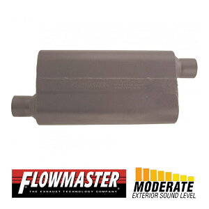 FLOW MASTER / t[}X^[ 50 f^t[ }t[ 409S #842553 Offset in 2.50"/Offset out 2.50" - Moderate Sound `W[/_R^/GNXyfBV/F-150/F-150 we[W/C1500/C2500/C3500/K1500/K2500/K350