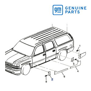 GM���� �t�����g�t�F���_�[ �T�C�h���[�� ���� �^�]�ȑ� LH 88980823 01-05y ���[�R��XL