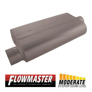 FLOW MASTER / t[}X^[ 50 f^t[ }t[ 409S #843051 Offset in 3.00"/Center out 3.00" - Moderate Sound tH[h E-350 GRmC Nu S/F-250 X[p[f[eB[/F-350 X[p[f[