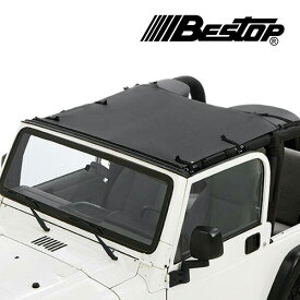 【BESTOP 正規品】BESTOP ジープ TJ 97-06y ラングラー タルガスタイル TARGA STYLE サンビキニトップ ブラックダイヤモンド 52403-35