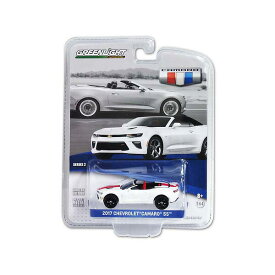 【楽天お買い物マラソン★エントリーでP10倍！】Greenlight 1/64 ミニカーコレクション Camaro SS CV(シボレー カマロSSコンバーチブル) Summit White