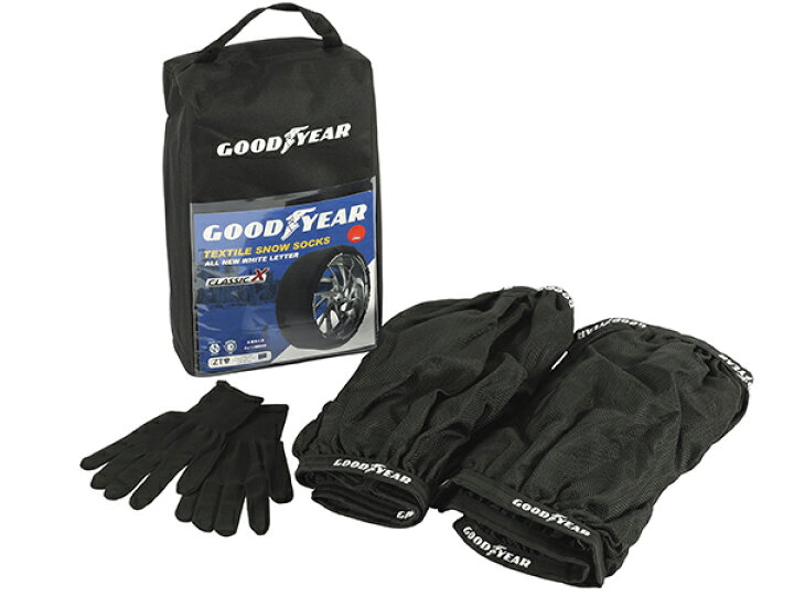 楽天市場】【GOODYEAR 正規品】グッドイヤー スノーソックス 布製 
