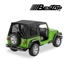 【BESTOP 正規品】BESTOP Supertop Classic ソフトトップ(交換用) ブラック 5470915 97-06y TJラングラー