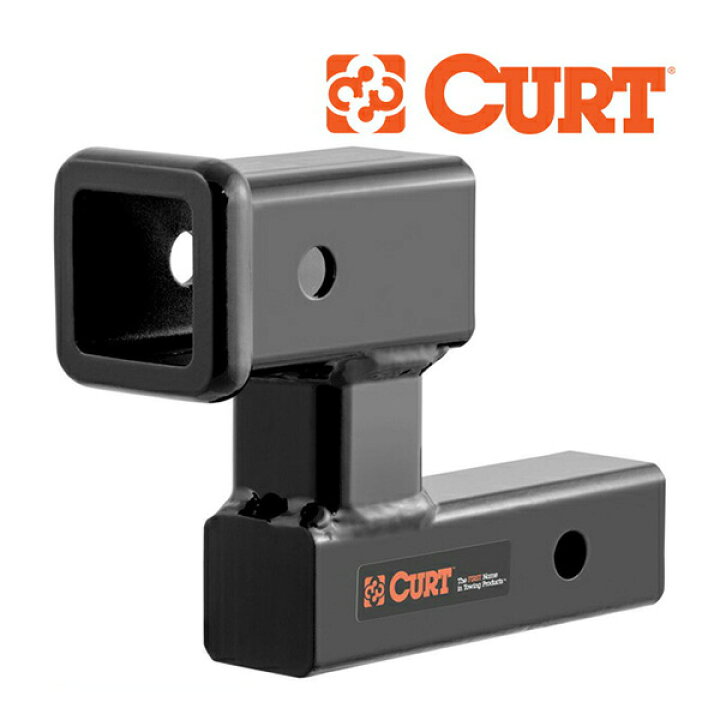楽天市場】【CURT 正規品】 トレーラーヒッチ用 デュアルレシーバー 