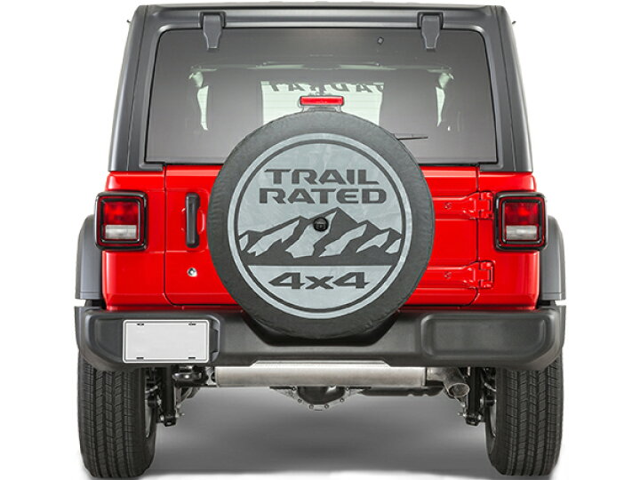 楽天市場】MOPAR純正 タイヤカバー TRAIL RATED 4x4 ロゴ入 82215438 