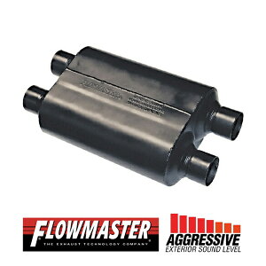 FLOW MASTER / t[}X^[ X[p[ 40 }t[ #9525454 Dual in 2.50"/Dual out 2.50" - Aggresive Sound