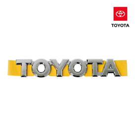 USトヨタ純正 TOYOTA ハイラックスサーフ 4ランナー ”TOYOTA” リフトゲート エンブレム USDM