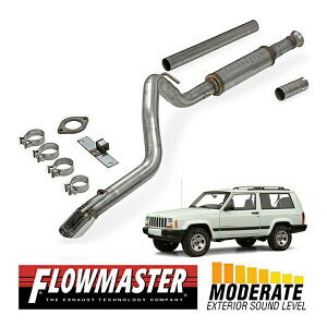 yFLOWMASTER Kizt[FXL^obNGL][XgVXe 86-01y XJ `FL[ 2.5L/4.0L 2WD/4WD 717892 t[}X^[