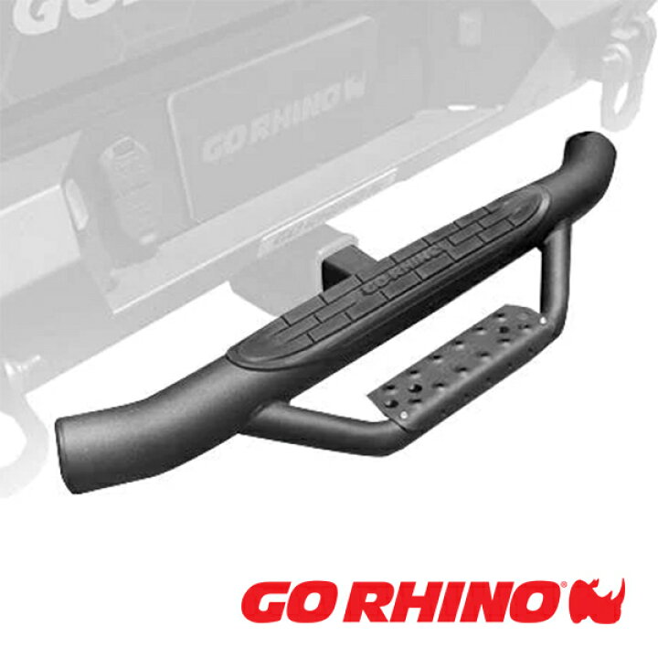 楽天市場】【GO RHINO 正規品】Dominator ヒッチステップ 2インチ角 