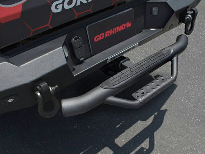 楽天市場】【GO RHINO 正規品】Dominator ヒッチステップ 2インチ角 