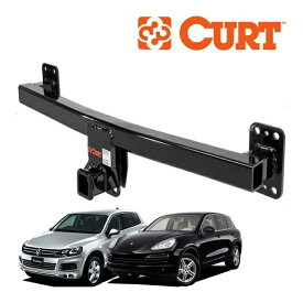【楽天スーパーセール★エントリーでP10倍！】【CURT 正規品】ポルシェ カイエン 958 92A | VW フォルクスワーゲン トゥアレグ 7PC系 クラス3 ヒッチメンバー 2インチ角 13116