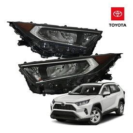 【4/25限定★エントリー必須！2人に1人ポイントバック！】USトヨタ純正 19y- RAV4 50系 ヘッドライト ヘッドランプ(LED仕様) オレンジリフレクター マーカー内蔵