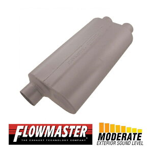 FLOW MASTER / t[}X^[ 50 H.D. }t[ #9530582 Offset in 3.00"/Dual out 2.50" - Moderate Sound tH[h F-150