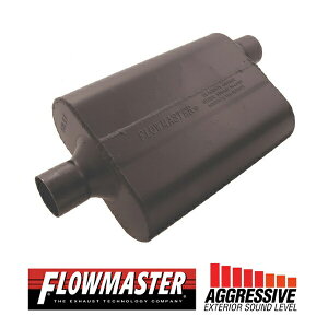 FLOW MASTER / t[}X^[ X[p[ 44 }t[ #942447 Center in 2.25"/Offset out 2.25" - Aggresive Sound W[v `FL[/Oh `FL[/O[