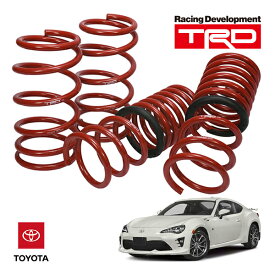 【楽天スーパーセール★エントリーでP10倍！】USトヨタ純正 TRD ロワードコイル ローダウンコイル ローダウンサスペンション コイルスプリング PTR07-18130 1インチダウン TOYOTA 86 ZN6 SCION FR-S