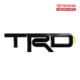 トヨタ純正 汎用 エンブレム TX Baja TRD ブラック （FJクルーザー、タンドラ、プリウス、シエナ 他）