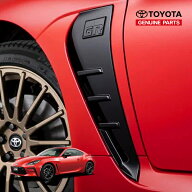 USトヨタ純正 GRロゴ入 フロント フェンダーベント フェンダーダクト 1台分 左右セット ブラック TOYOTA …