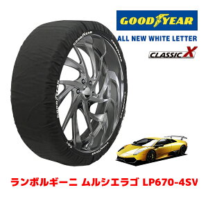 �yGOODYEAR ���K�i�z�O�b�h�C���[ �X�m�[�\�b�N�X �z�� �^�C���`�F�[�� CLASSIC X / M�T�C�Y �����{���M�[�j �����V�G���S LP670-4SV / ABA-BE538 �^�C���T�C�Y�F245/35R18 18�C���`�p