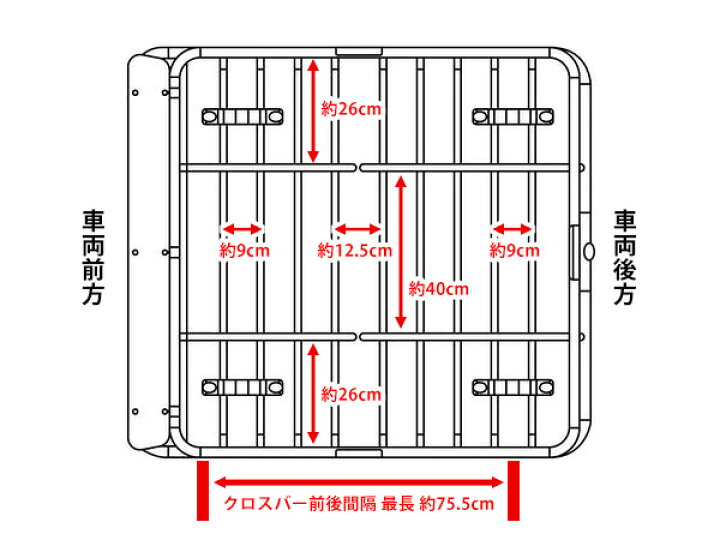 楽天市場】【CURT 正規品】ルーフラック ルーフバスケット ルーフ 