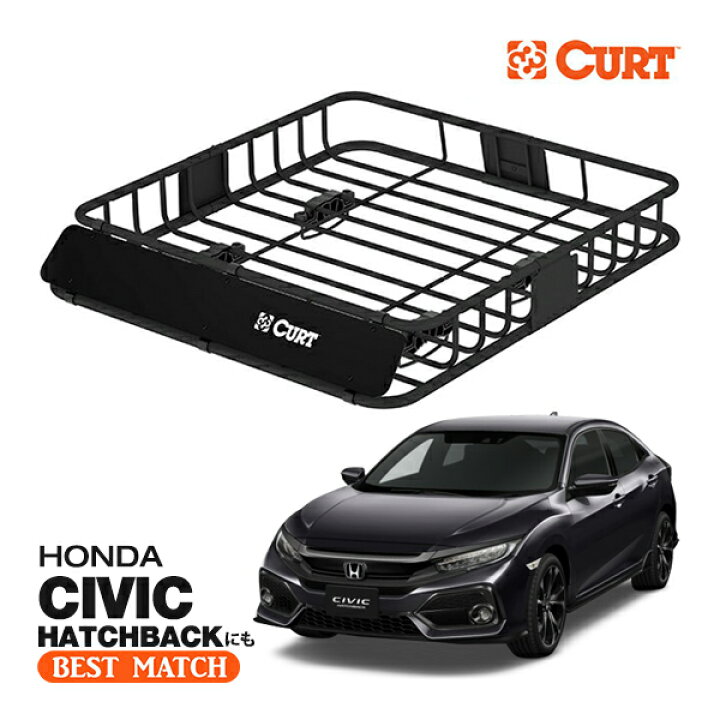 楽天市場】【CURT 正規品】ルーフラック ルーフバスケット ルーフ 