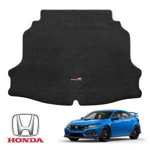UKホンダ純正 Type R ロゴ入 リア カーゴマット カーペット ブラック トランクマット カーゴライナー FK系 シビックハッチバック タイプR