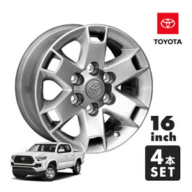 USトヨタ純正 16インチホイール Baja グラファイト 4本セット センターキャップ付き JWL刻印あり 05y- TOYOTA タコマ