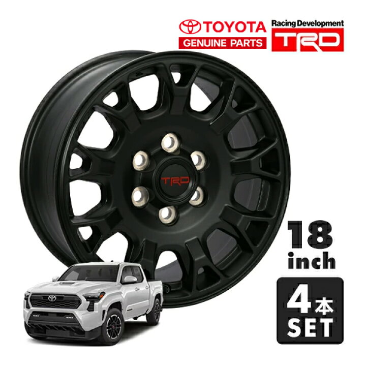 楽天市場】USトヨタ純正 TOYOTA 24y- タコマ TRD 18インチホイール 4本 