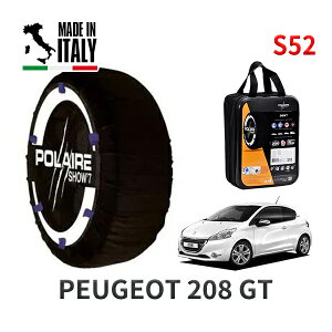 POLAIRE ���K�i �X�m�[�\�b�N�X S52 �C�^���A�� �X�m�[�`�F�[�� Show'7 �v�W���[ 208 GT / A9C5F02 205/45R17
