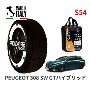 POLAIRE ���K�i �X�m�[�\�b�N�X S54 �C�^���A�� �X�m�[�`�F�[�� Show'7 �v�W���[ 308 SW GT�n�C�u���b�h / P525G06H 225/40R18