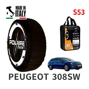 POLAIRE ���K�i �X�m�[�\�b�N�X S53 �C�^���A�� �X�m�[�`�F�[�� Show'7 �v�W���[ 308SW / T9WHN05 �^�C���T�C�Y�F 205/55R16