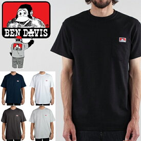 Tシャツ メンズ 半袖 ベンデービスBen Davis ベンディビスShort Sleeve Pocket　半袖ポケットメンズ　Tシャツ大きいサイズアメリカ買い付けインポートブランド海外買い付け ストリートブランド【ラストセール】[1118]