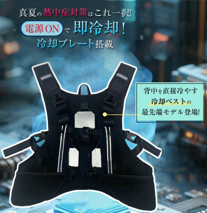 楽天市場】クールベスト ペルチェベスト 加熱機能付き 温かい 冷却 
